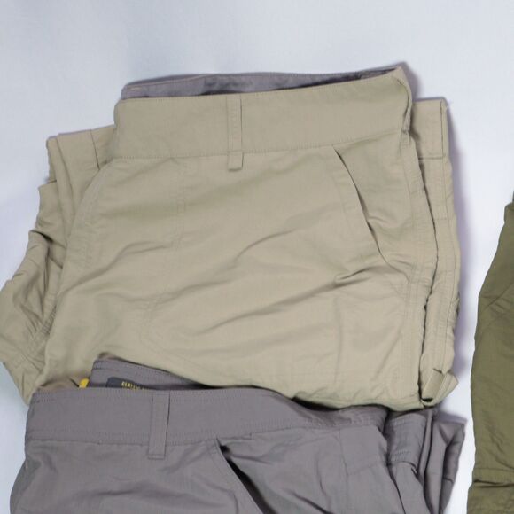 Cabelas Convertible Pants Men 44x32 Straight Leg Hiking Pants Outdoor 5 LOT EUC - Picture 11 of 14